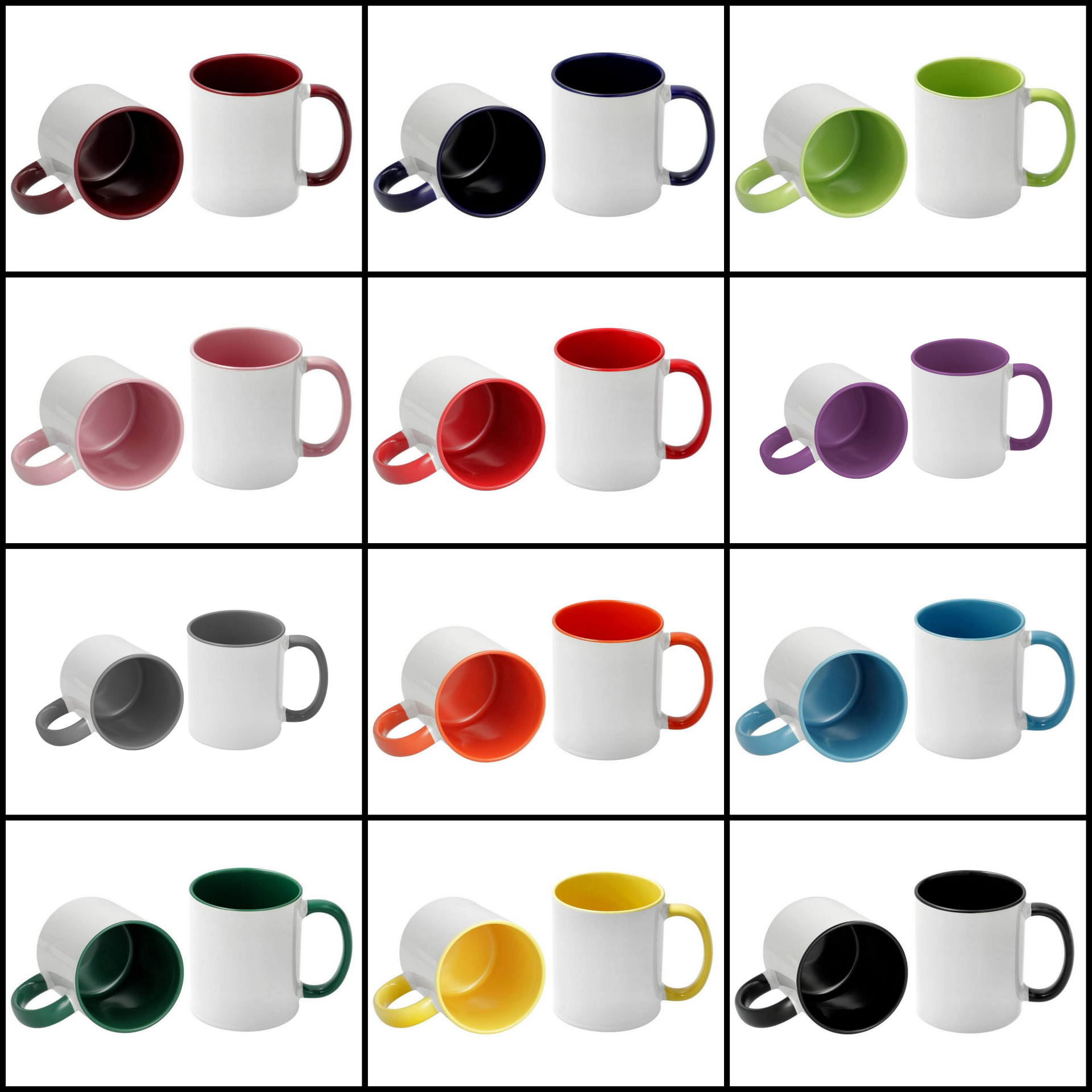 Persoonlijke mokken in diverse kleuren